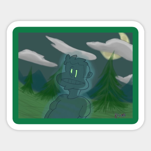 Ghosted Sticker by KellmiePls